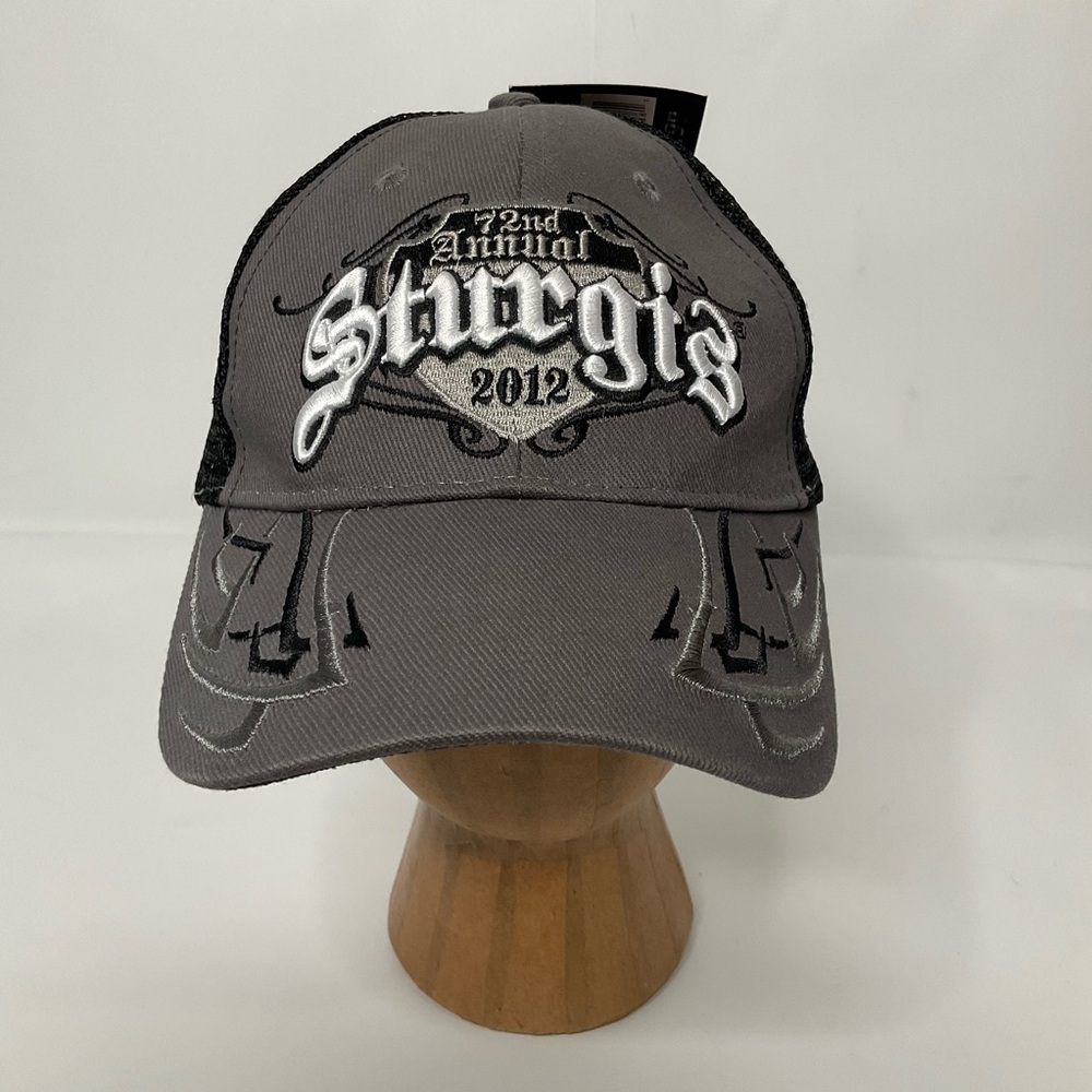 Sturgis 72nd Annual Black Hills Rally Adjustable Strap Embroidered NWT’s Hat - Picture 11 of 11